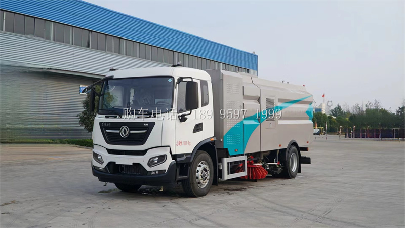 程力东风天锦KR新能源纯电动洗扫车厂家