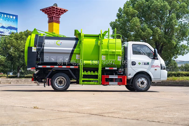 6.5方东风途小卫餐厨垃圾车厂家