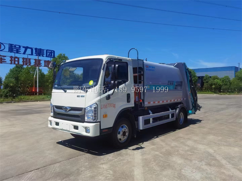 6方福田H2压缩垃圾车厂家