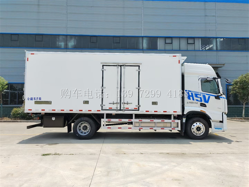 新款9米6柳汽乘龙H5V冷藏车厂家