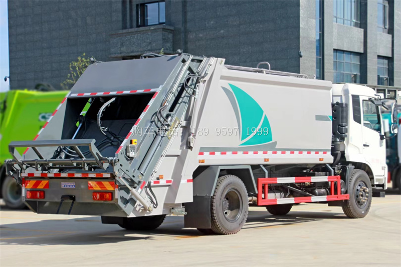 程力10方东风天锦压缩垃圾转运车价格