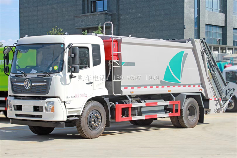 新款东风天锦12方压缩垃圾转运车‎͏ 厂家