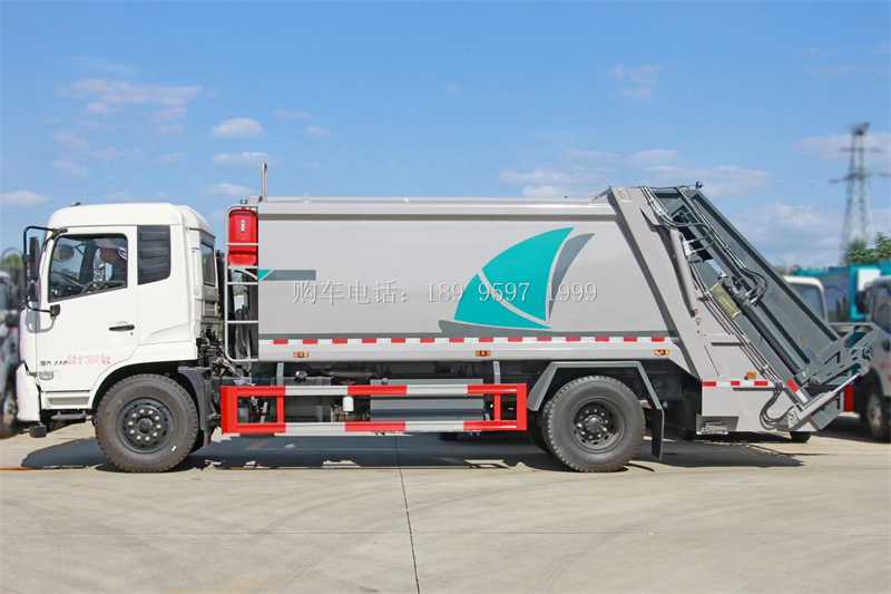 程力10方东风天锦压缩垃圾转运车价格