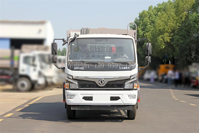 程力8方东风大福瑞卡压缩垃圾转运车厂家