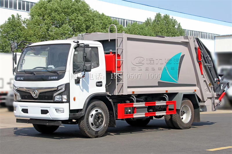 程力8方东风大福瑞卡压缩垃圾转运车厂家