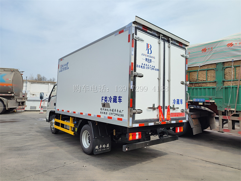 新款3米7江铃顺达小卡冷藏车多少钱