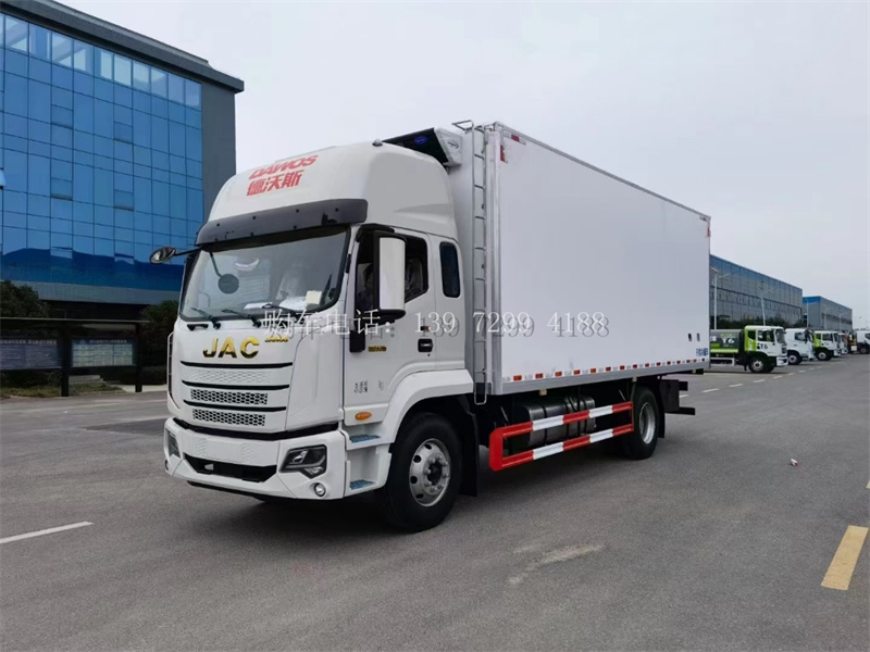 6米8江淮德沃斯T9冷藏车厂家新品上市