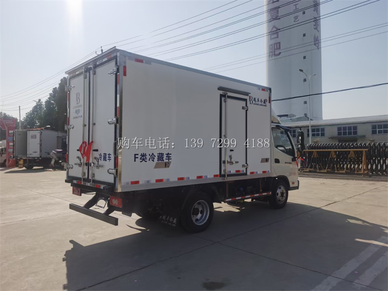 福田奥铃捷运3.7米冷藏车多少钱