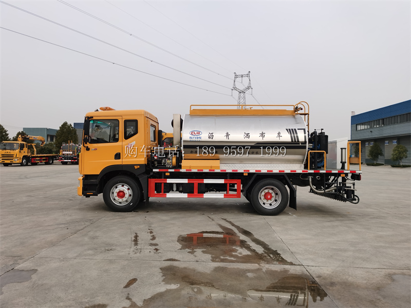 9方东风多利卡D9乳化沥青洒布车价格