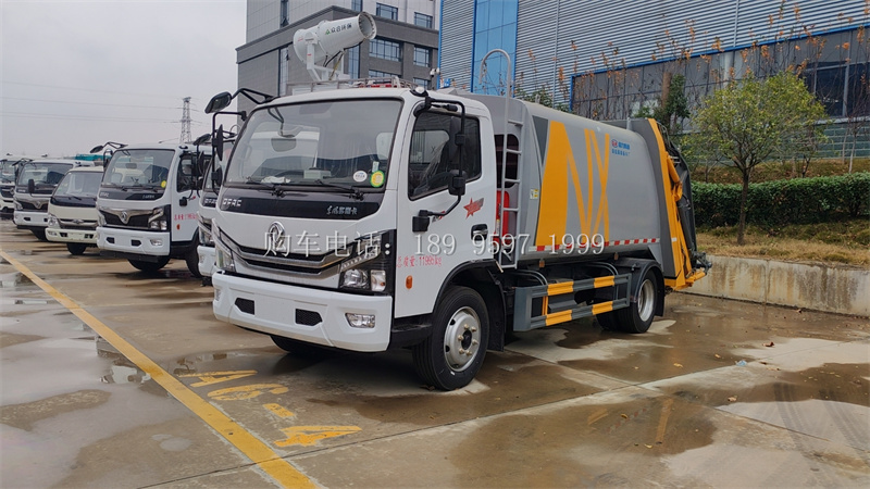 10方东风大多利卡D7压缩垃圾车厂家