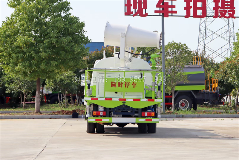 【纯电动】2方东风华神抑尘洒水消毒车厂家