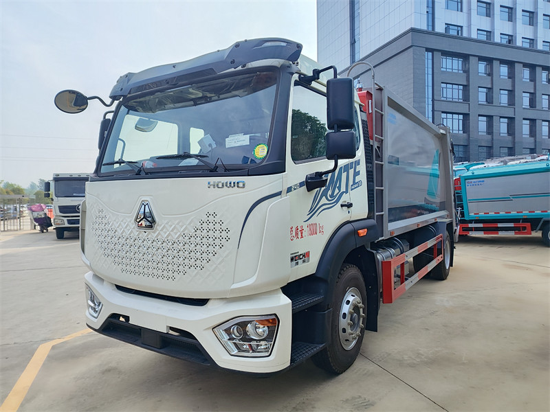 【14立方重汽豪沃潍柴240马力压缩垃圾车的介绍】