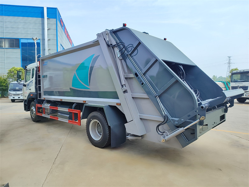 【14立方重汽豪沃潍柴240马力压缩垃圾车的介绍】