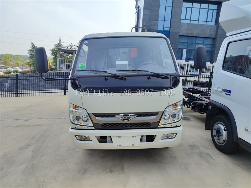 《蓝牌5.8方福田小卡之星3全柴115马力压缩垃圾车:城市清洁的好帮手》