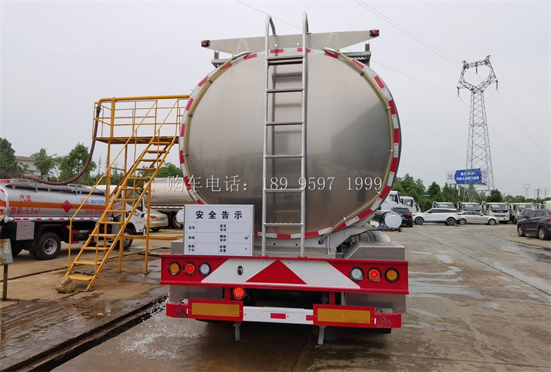 程力43方铝合金食用油半挂运输车:高效运输的卓越之选