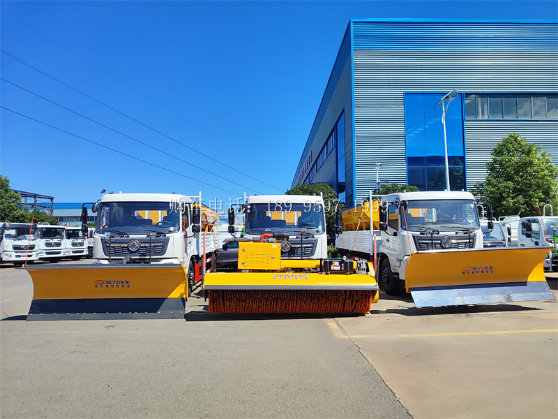 东风天锦除雪车:冰雪中的卫士