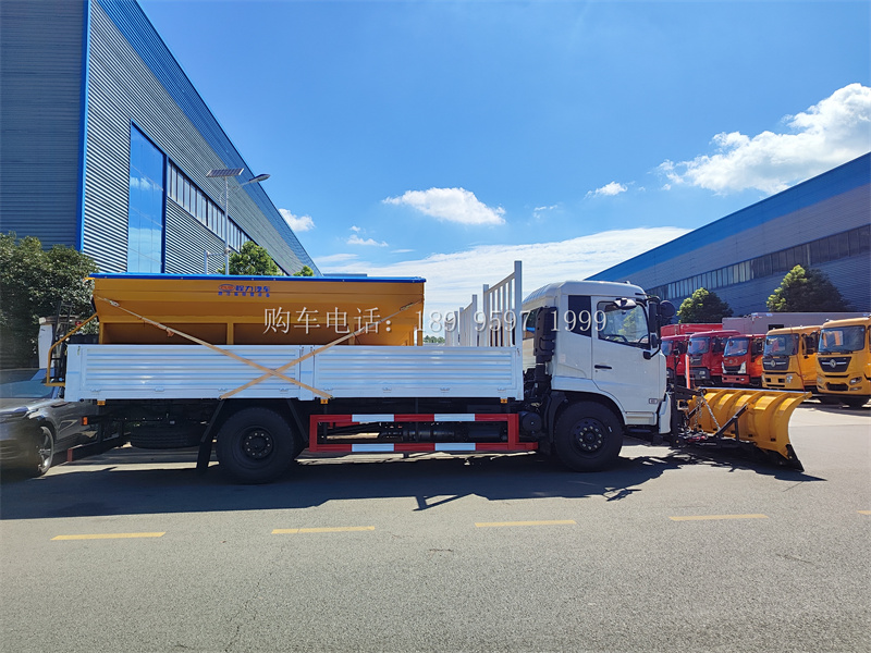 东风天锦除雪车:冰雪中的卫士