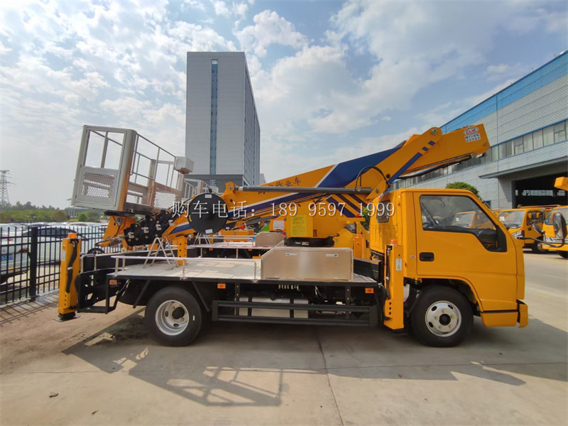 蓝牌28米江铃顺达高空作业车:高空舞者,安全先锋