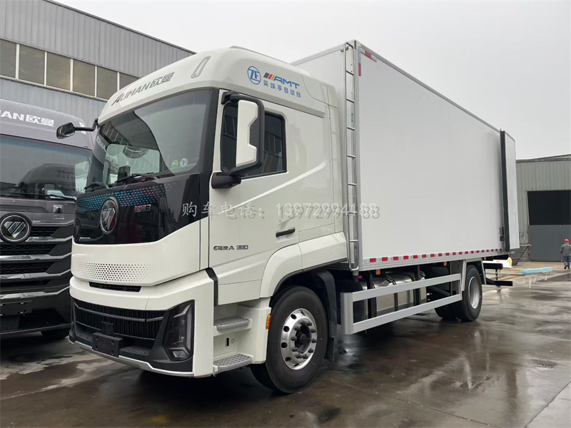 高端冷链旗舰 福田欧曼银河3 6米8自动挡冷藏车全解