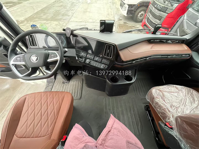 高端冷链旗舰 福田欧曼银河3 6米8自动挡冷藏车全解